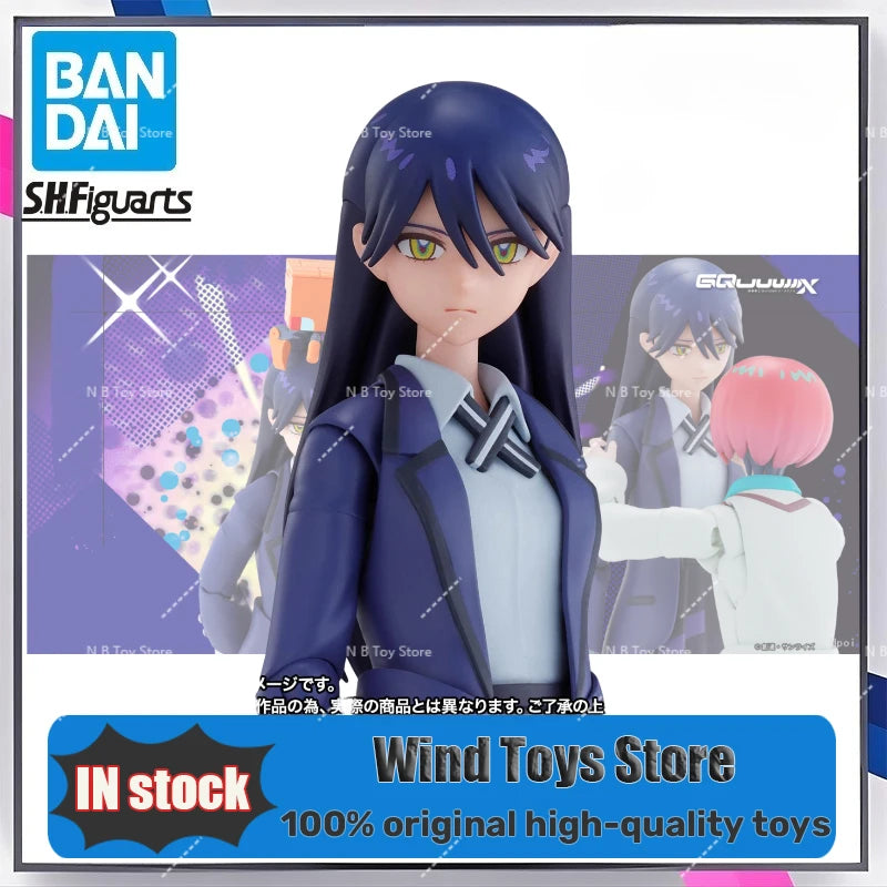 In Stock Original BANDAI SPIRITS SH Figuarts SHF Gundam GQuuuuuuX Nyaan Amate Yuzuriha Figure Anime Model Genuine Toy