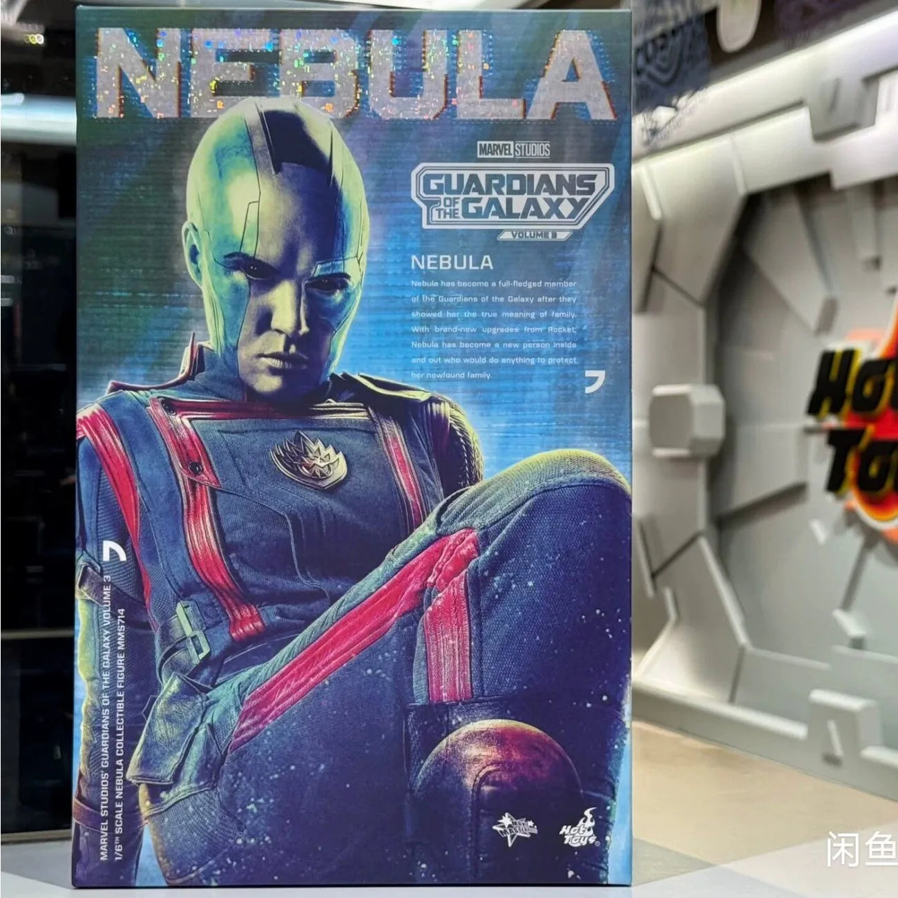 Hot Toys 1/6 Marvel Nebula Mms714 Mms714 Guardians Of The Galaxy Vol. 3 Nebula (2.0) Anime Figure Collection Model Christmas Toy