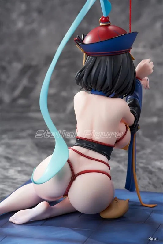 【SF】In Stock AniGame AmiAmi Azur Lane Huajia Happy Festive Zombie Night 1/6 Scale Figures Model Collection Gift