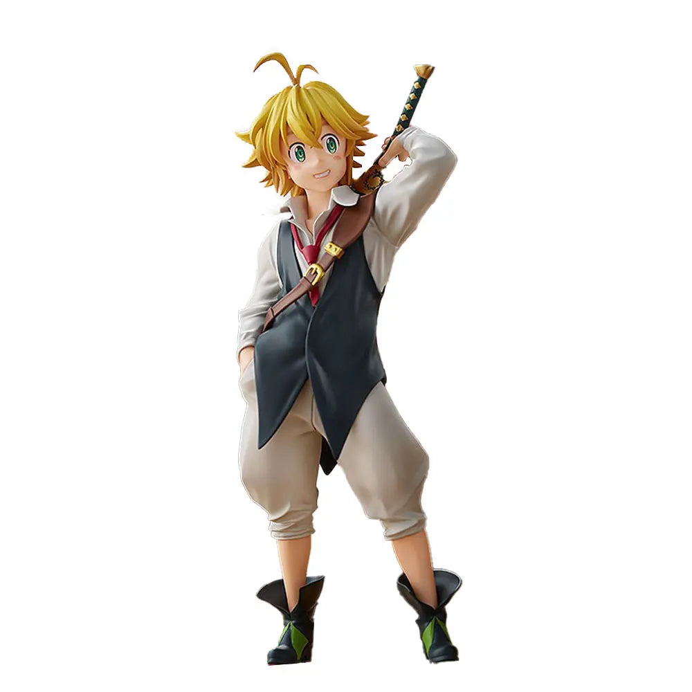 16CM The Seven Deadly Sins Figure Meliodas King Standing Animation Model gift doll collection decoration PVC