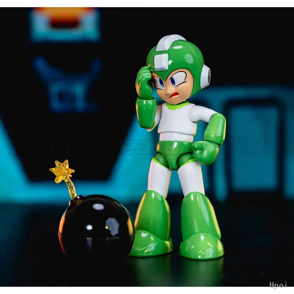 【MT】Original Jada Toys Megaman Wave 2 Hyper Mega Man 1/12 Action Figures Model Toy Gifts