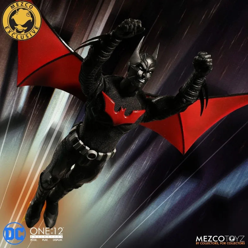 Mezco Original 1/12 Finished Product Movable Exquisite Figurine Series Batman Beyond Anime Toys Model Festival Gift for Boys
