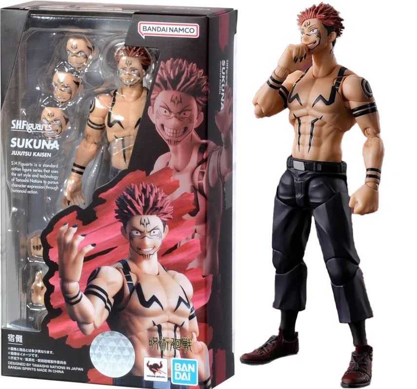 Bandai S.H.Figuarts Sukuna SHF Manga Jujutsu Kaisen Action Figure Collectible Toy Gift