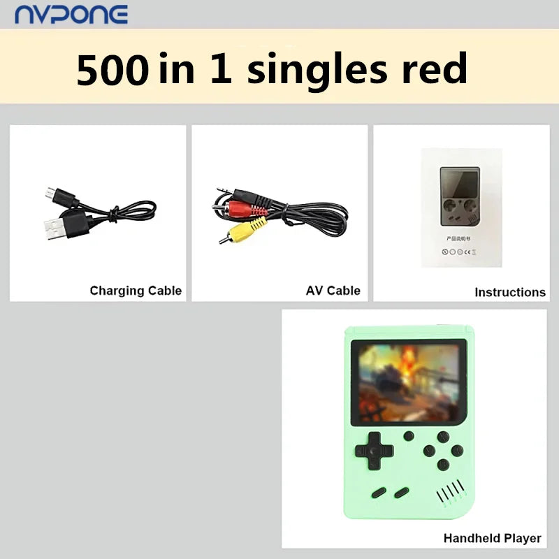 Built-in 500+ Classic games 5 inch arcade retro Console games console for Game boy Emulator TV Video Game Handheld Game Player