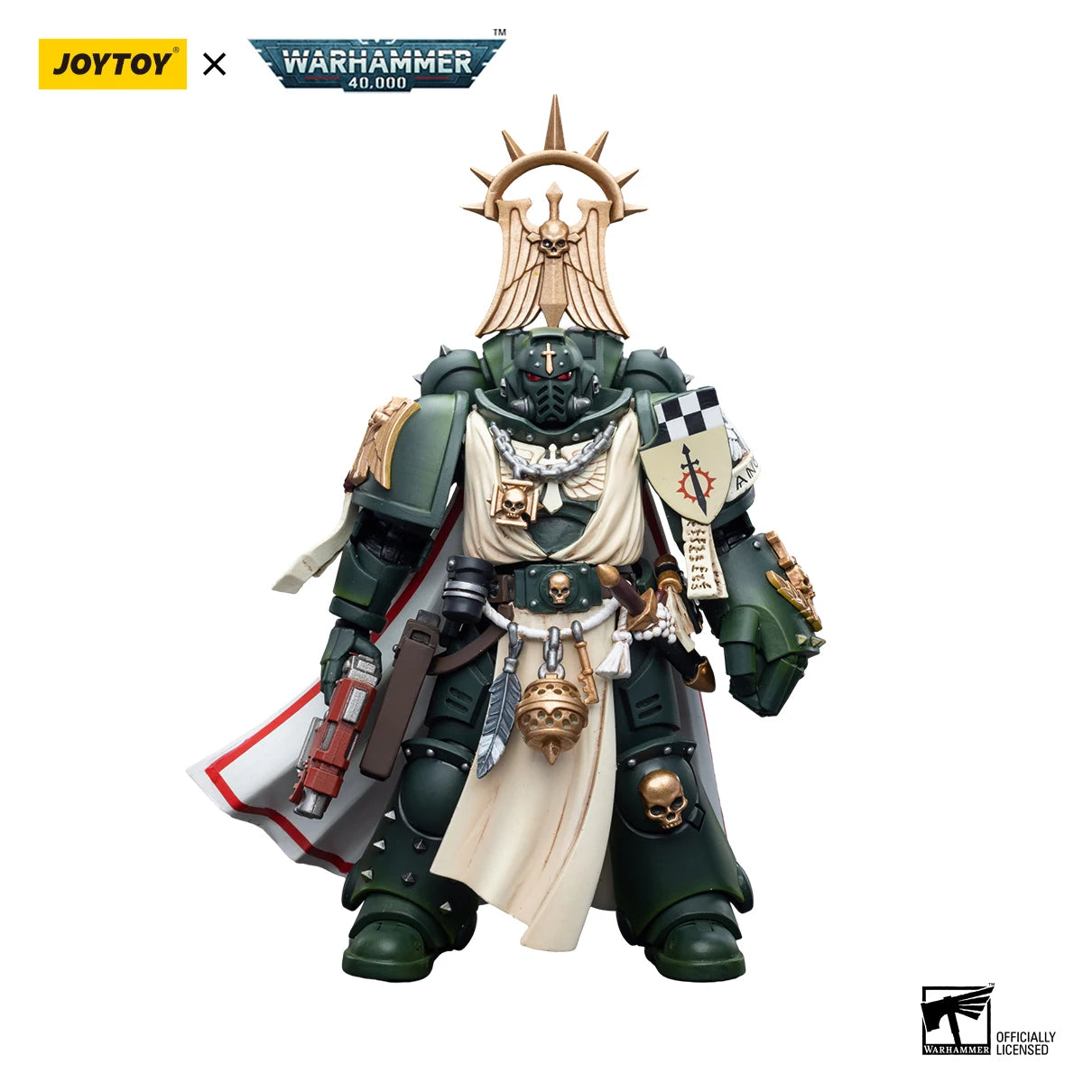 JOYTOY Warhammer 40k 1/18 Action Figures Anime 12cm Dark Angels Master Lazarus