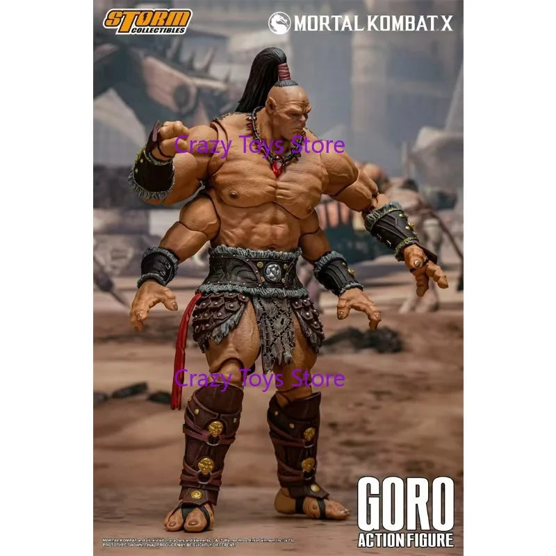 In Stock Original STORM TOYS Storm Mortal Kombat GORO Action Figure Model Toy Gift Collection