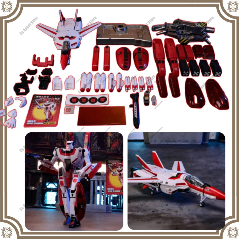[In Stock] FG01 FG-01 Jetfire G1 Macross VF-1S Action Figure with Quick Armor - Standard - Deluxe Edition Original Box