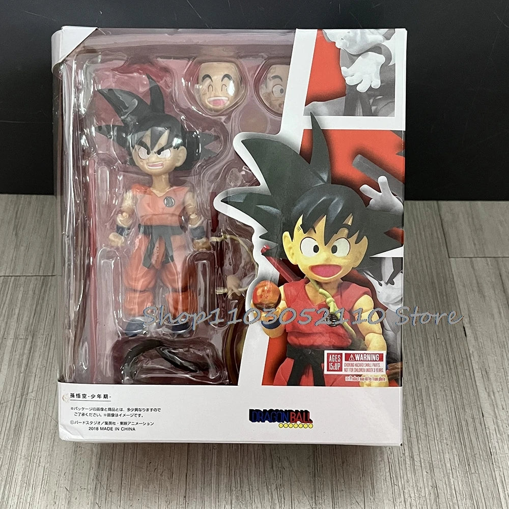Dragon Ball Z Son Goku Figure Anime SHF Goku Gk Somersault Cloud Action Figurine Movable Collection Doll Model Toy Gifts