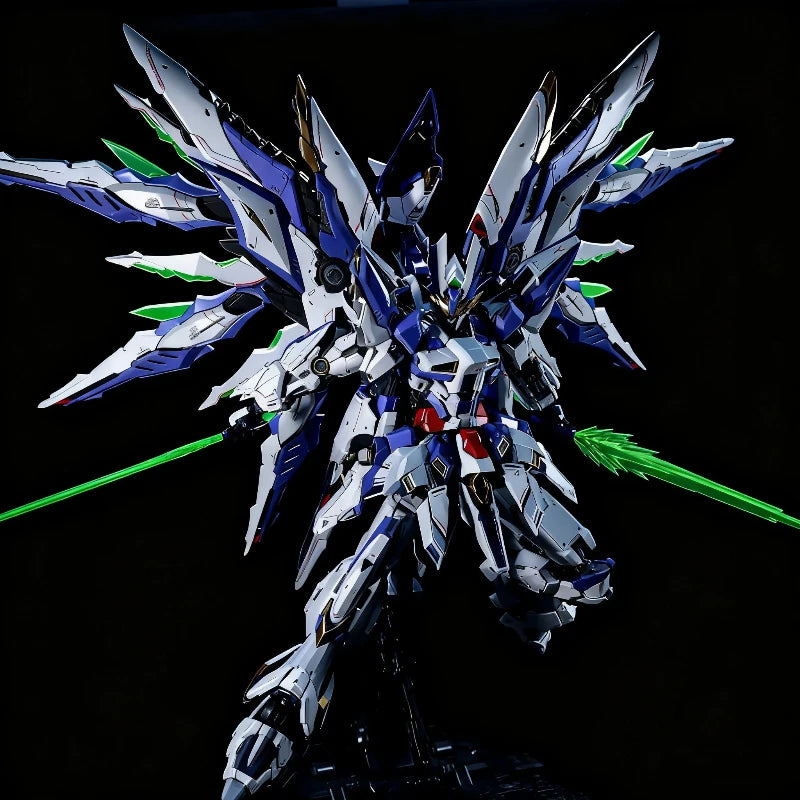 EINTA Sky Defender 1/72 Assembly Model Kit Alloy Frame Action Figures Multilayer Structure Mecha Toy With Base Collectible Gift