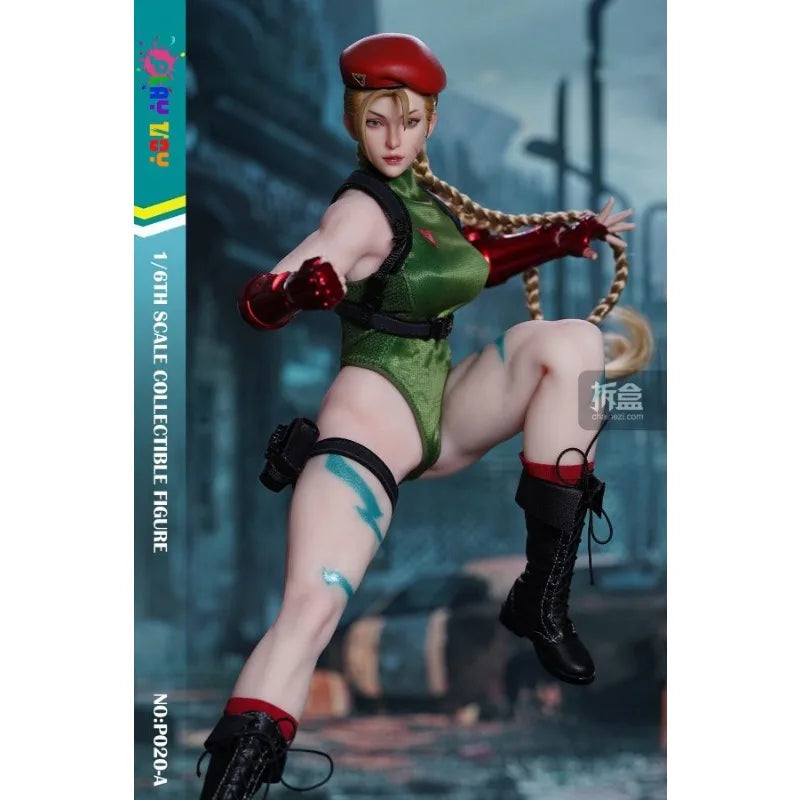 PLAY TOY Original Fighting Female Warrior Jiami Street Fighter Arcade Game Fan 1/6 Movable Puppet Soldier Figurine Model Toygift