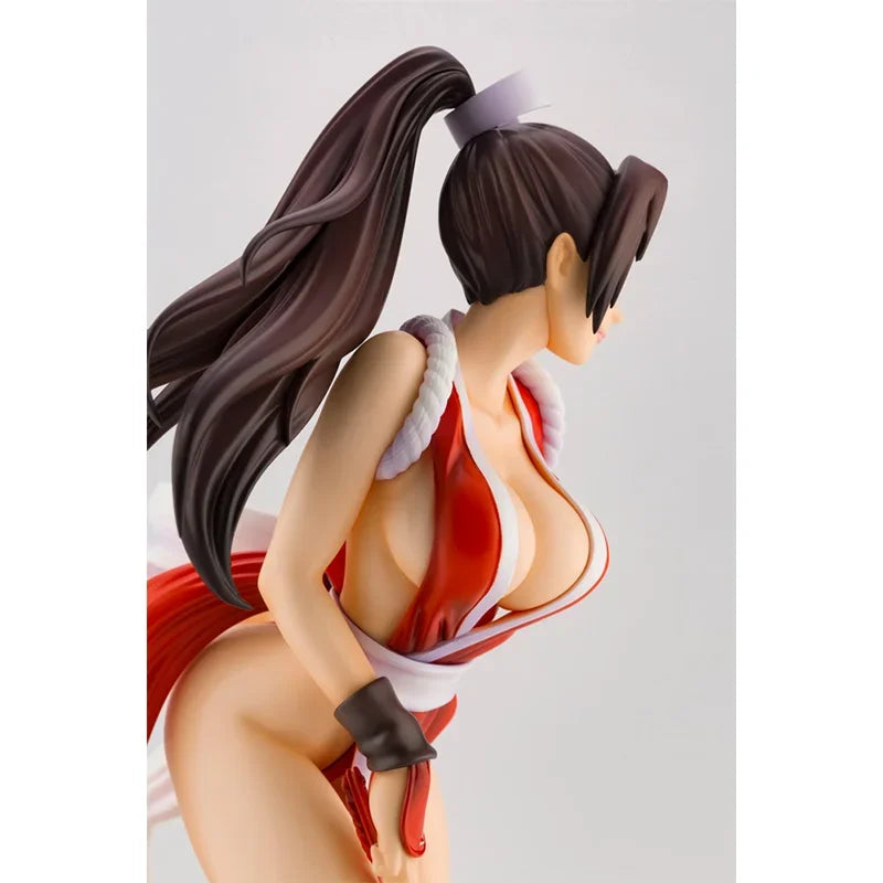 KOTOBUKIYA Оригинална игра „Кралят на бойците“ '98, аниме SNK Mai Shiranui, екшън фигурка, играчки за деца, подарък, колекционерски модел