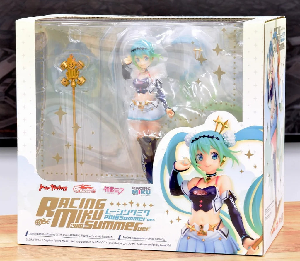 【SF】In Stock Max Factory Miku Racing 2018 Summer 1/7 Scale Figures Original Model Collection