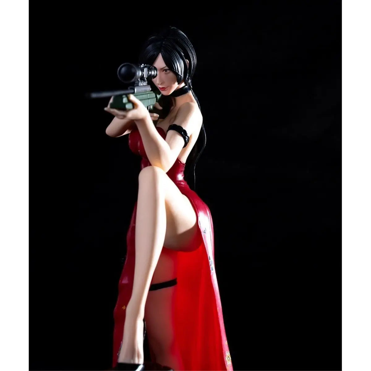 Anime Figure Toy 36cm Ada Wong Biohazard Girls Figure Game Action Figures Collectible Statue Doll Birthday Toy Gift Pvc Gk Model