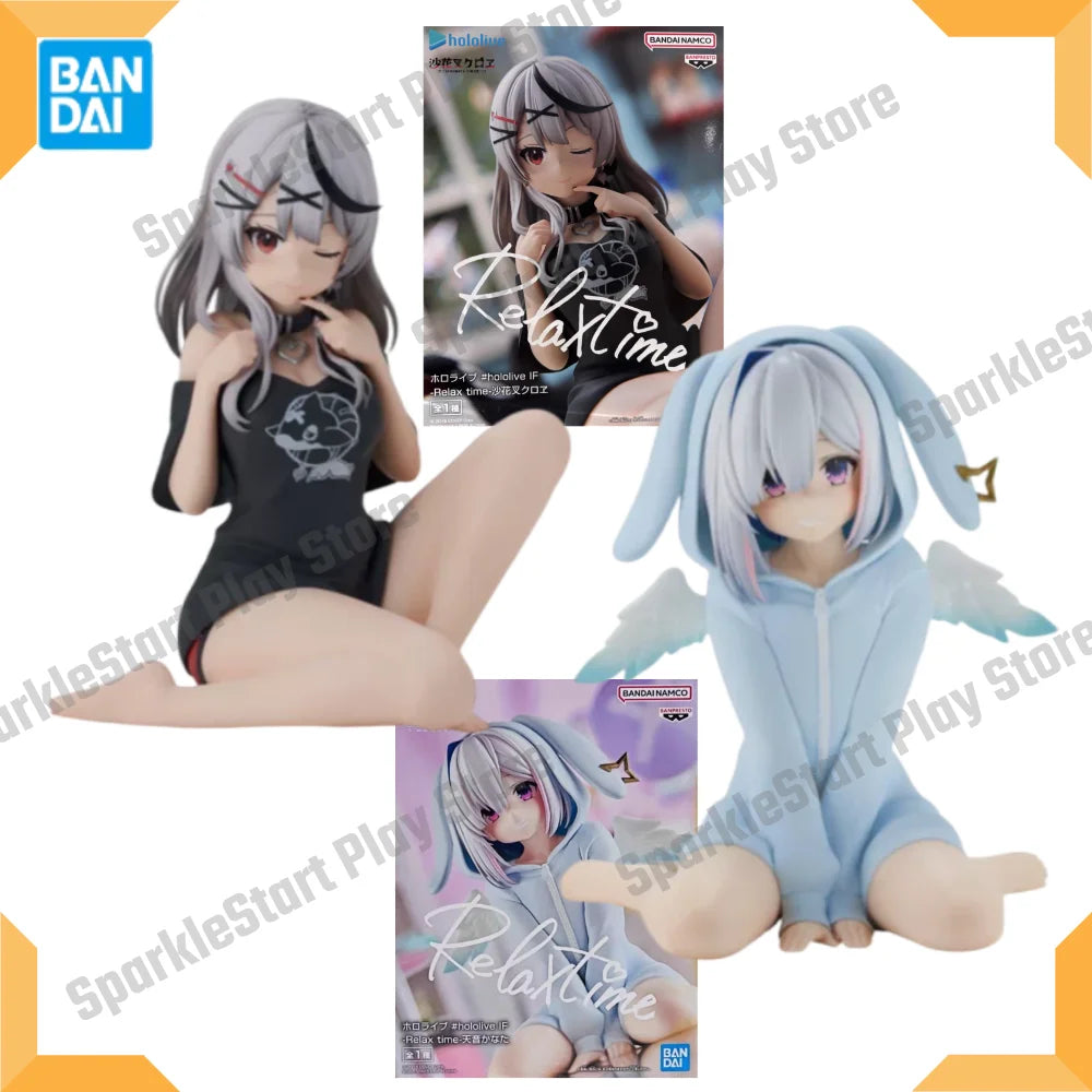 In Stock BANPRESTO Original Relax time hololive IF Sakamata Chloe Figure Anime Model Genuine Box Toy Figurine Gift WY