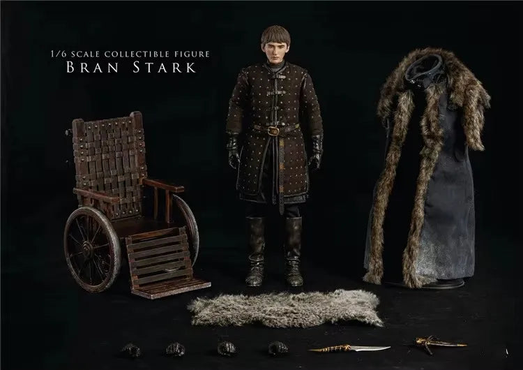 ThreeZero 3Z0093 1/6 Collectible Figure Prophet Bran Stark Full Set 12Inch Men Soldier Action Figure Normal/Deluxe Edition Toys