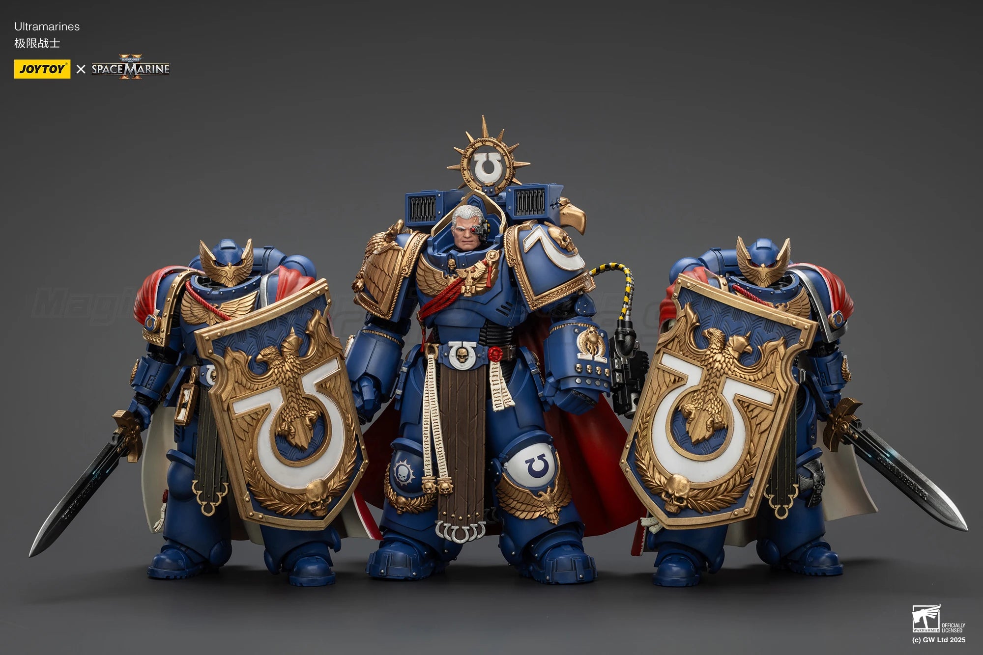【MT】 JOYTOY 1/18 Action Figure Warhammer 40KUltramarines Marneus Calgar Chapter Master Victrix Honor Guard  Model Toy