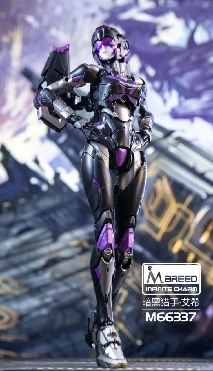 Трансформация Charmaine M Toys M66337 Darkened Skye Arcee Ko Riobot Модел за сглобяване на екшън фигурка с кутия Колекция играчки