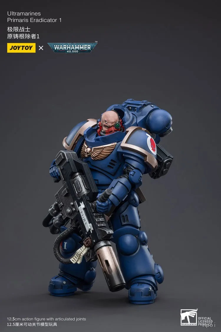 【UA】JOYTOY  Warhammer 40K  Scale 1/18 Action Figures Ultramarines Primaris Eradicator 1Models Toys Gifts