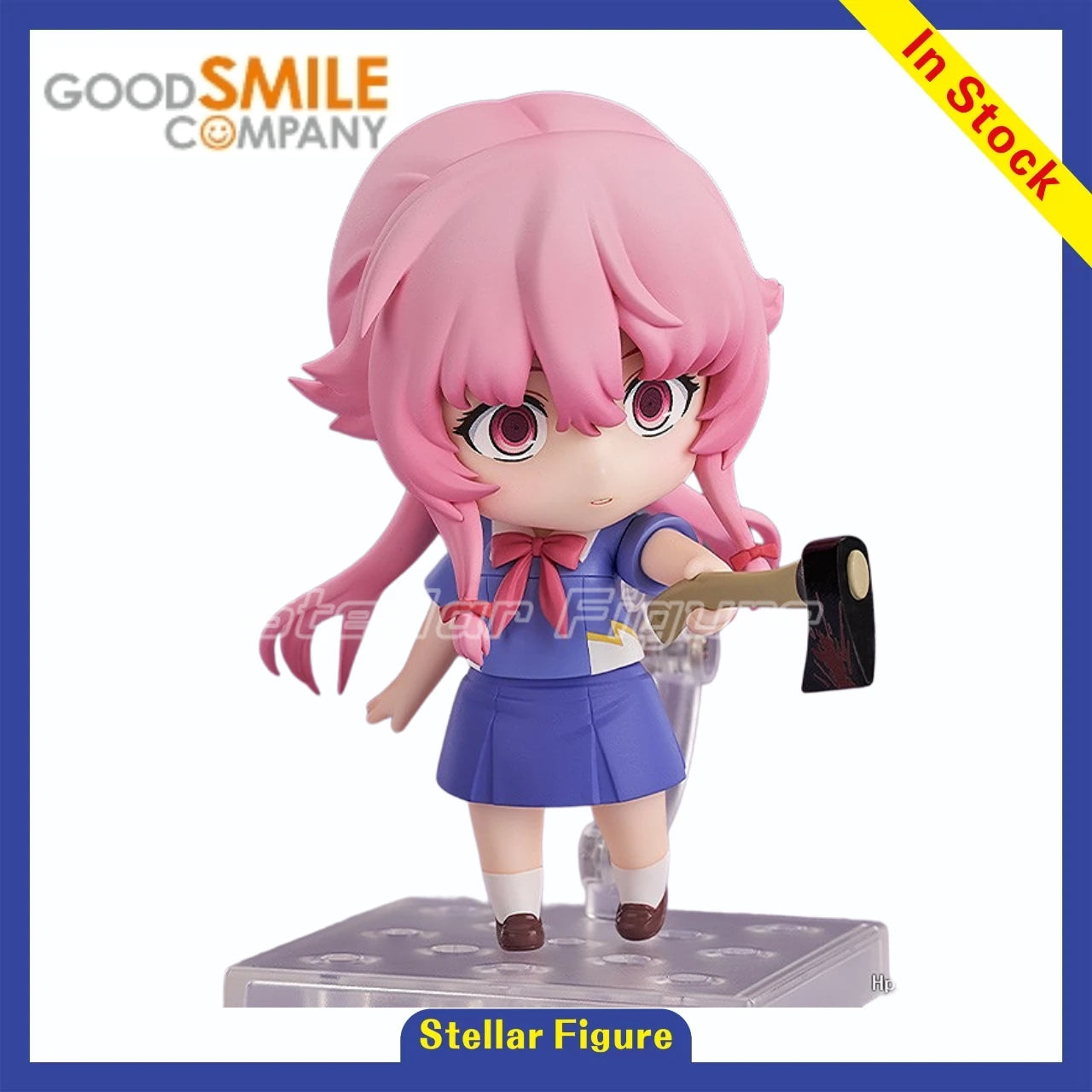 【SF】In Stock GSC Nendoron 2316 Future Diary Yuno Gasai Figures Model Collection Gift