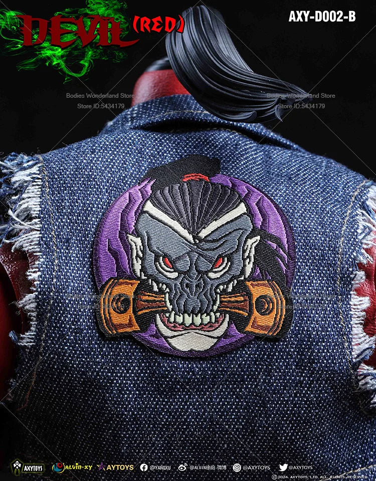In Stock AXYTOYS 1/12 Scale Devil Orcs Red Version Grey Version 6Inch Movable Soldier Action Figure Doll Collection