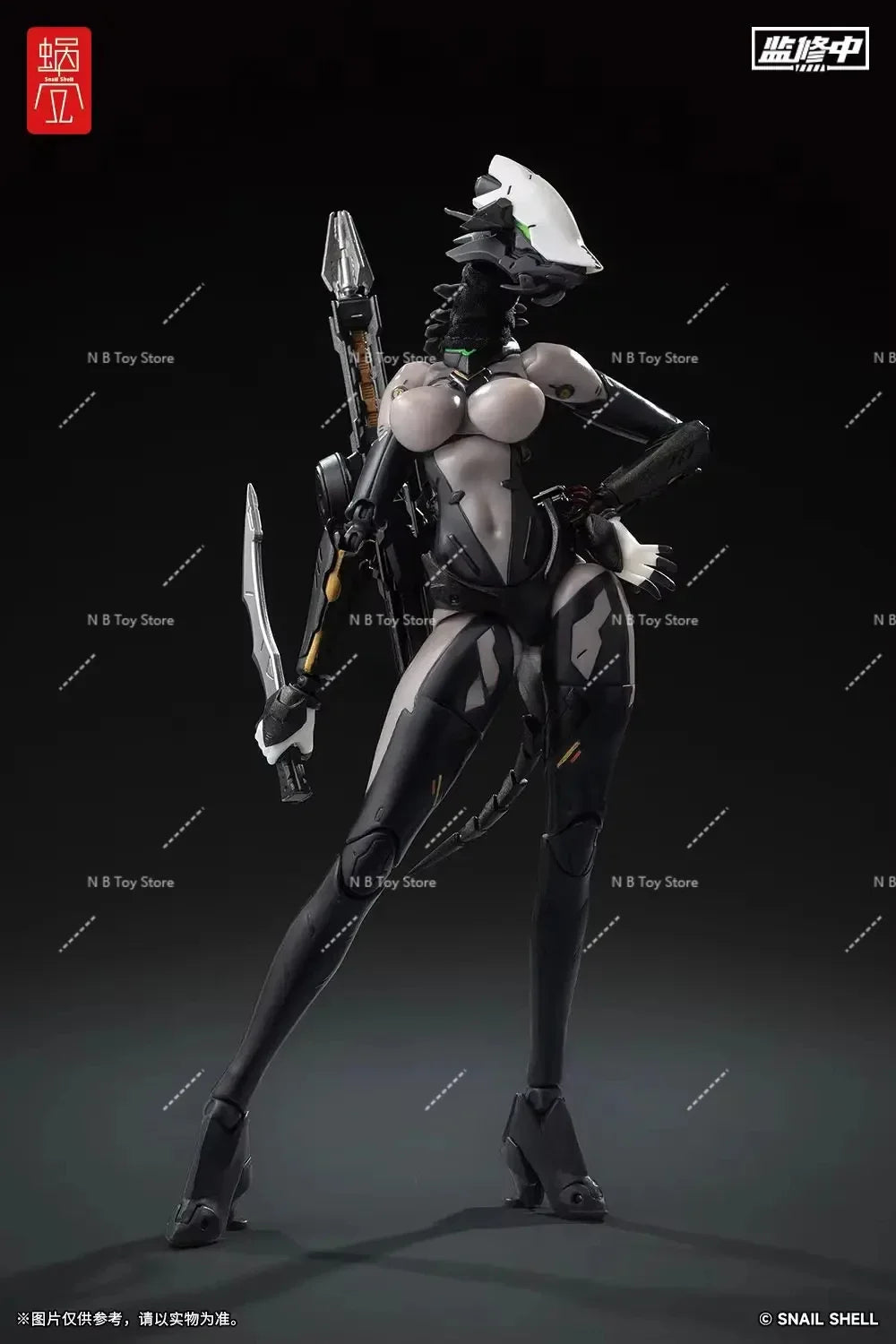 IN STOCK SNAIL SHELL Original 1/12 Assassin Mobile Suit Girl SO COOL PVC Action Figure Model Toys Holiday Gifts for Fans