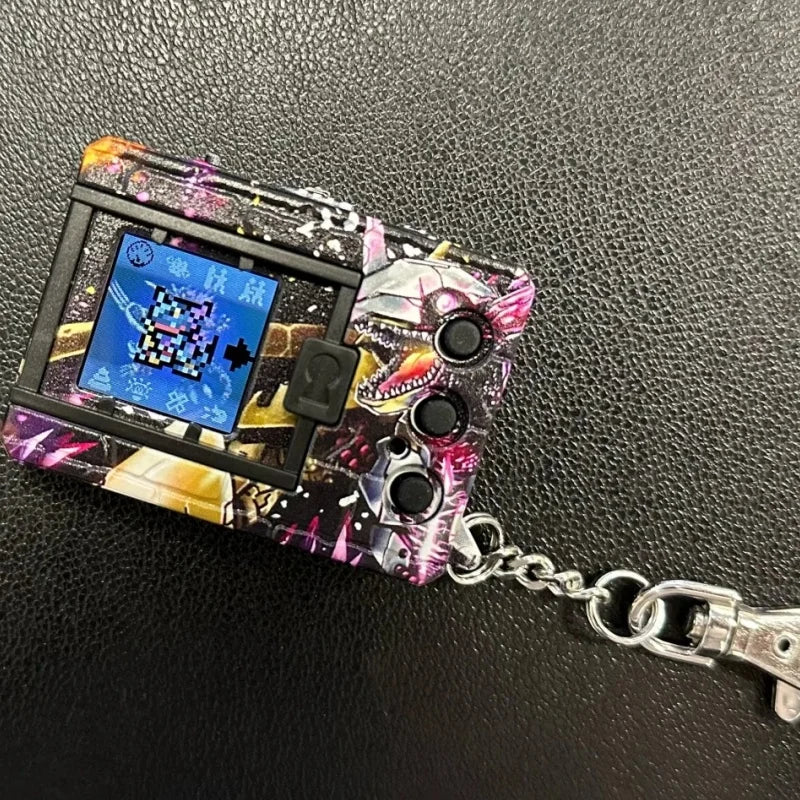Genuine Bandai Digital Monster V-Pet Digimon Color Digivice G 70th Anniversary War Greymon Figure Model Anime Christmas Gift Toy