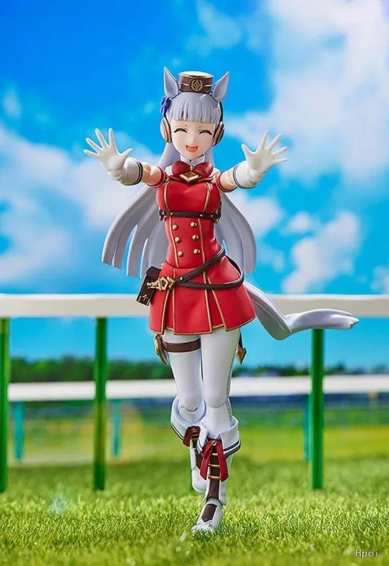Max Factory Figma #584 Gold Ship Action Figures Uma Musume Pretty Derby Anime Model Toys Collection Gift Display Original Box