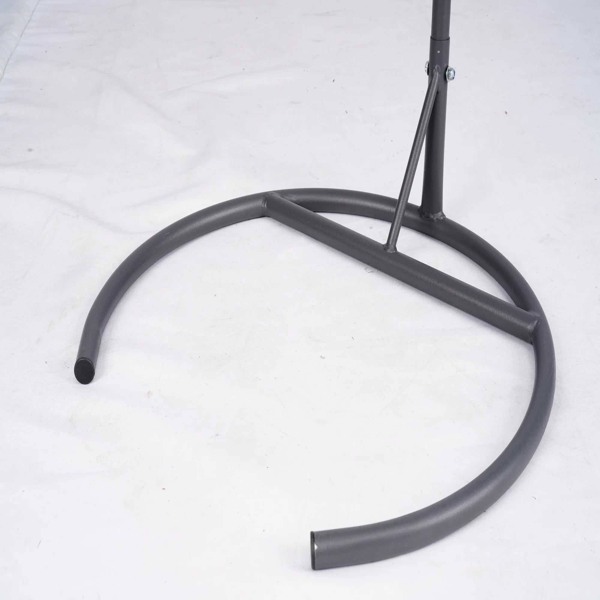 Cat Swing Bed with Stand & Cushion, Cat Egg Chair with Rattan Wicker Appearance, Indoor Hanging Swinging Cat Bed for Cats, Small