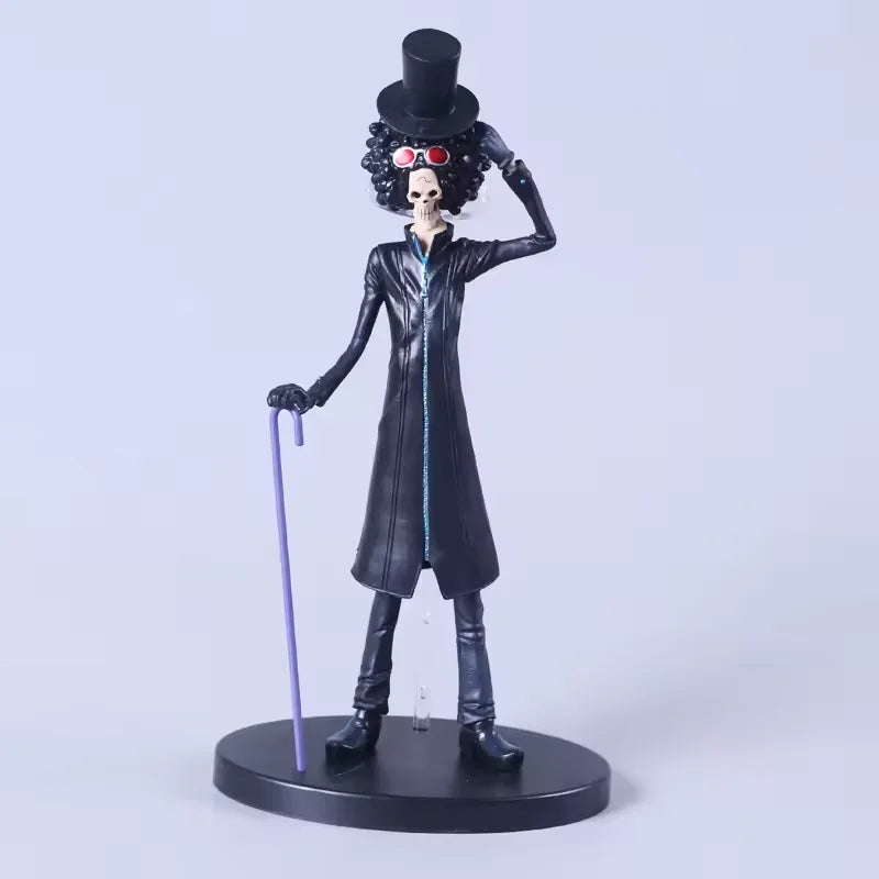 Anime One Piece CREATOR X CREATOR Brook PVC Actionfigur Statue Sammlermodell Kinderspielzeug Puppe Geschenke 18cm