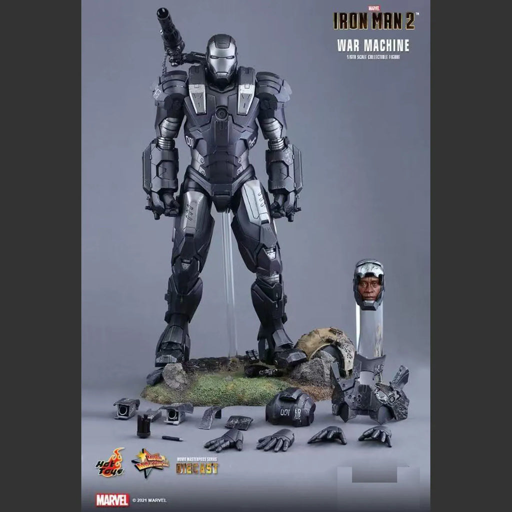 Original HOTTOYS 1/6 Die-cast Alloy MMS331D13B Iron Man 2 War Machine MK1 Action Figure Model Toys Collection Scene Ornaments
