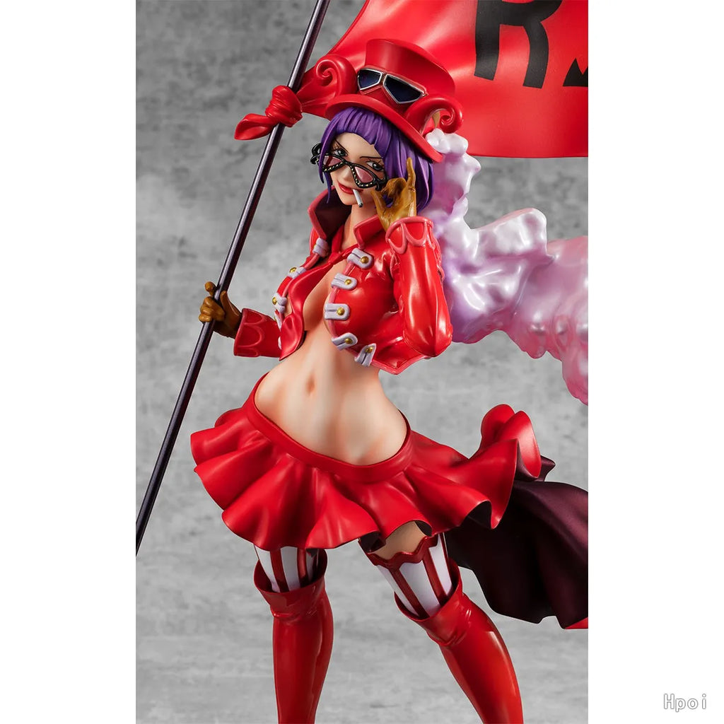 【UA】MegaHouse Portrait.Of.Pirates One Piece Revolutionary Army "Eastern Army" Commander Bello Betty Figure Model Toy Gift