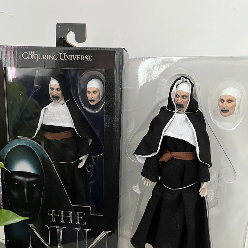 NECA The Nun The Conjuring Series Horror Action Figure Toys Hallowen Present Hobby Collection Face Changable Decor