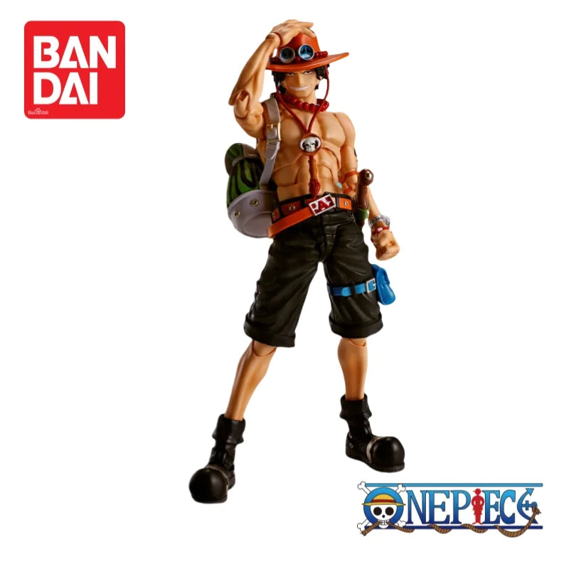 In Stock Original Bandai One Piece Portgas D Ace Figurine 100% Genuine Anime Merchandise Action Figure Collectible Limited Model