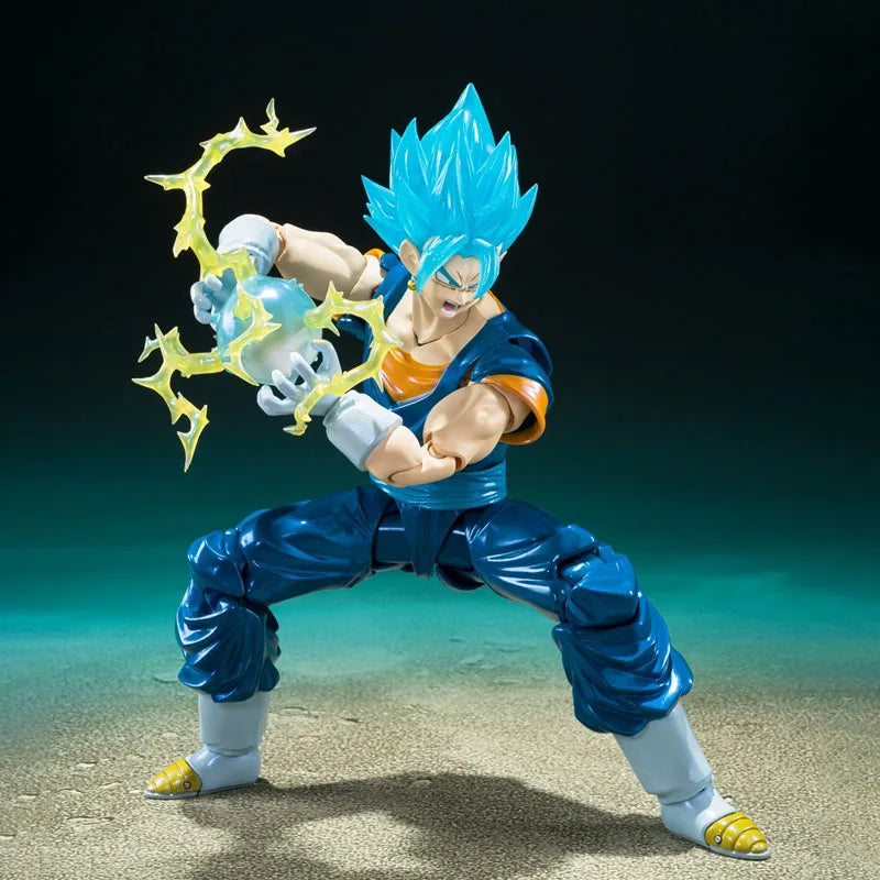 Low price In Stock BANDAI Original Box Figuarts DRAGON BALL VEGITO EXCLUSLVE EDITION Action Figure Model Toy Gift for Kids