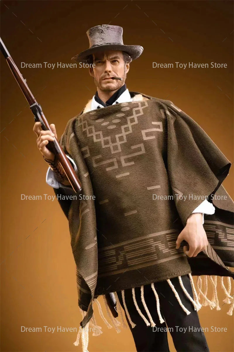 SNAKE TOYS SCB01 1/6 Scale Male Soldier Western Cowboy Luxury Edition Double Headed Carving 12Inch Action Figure Model Toys