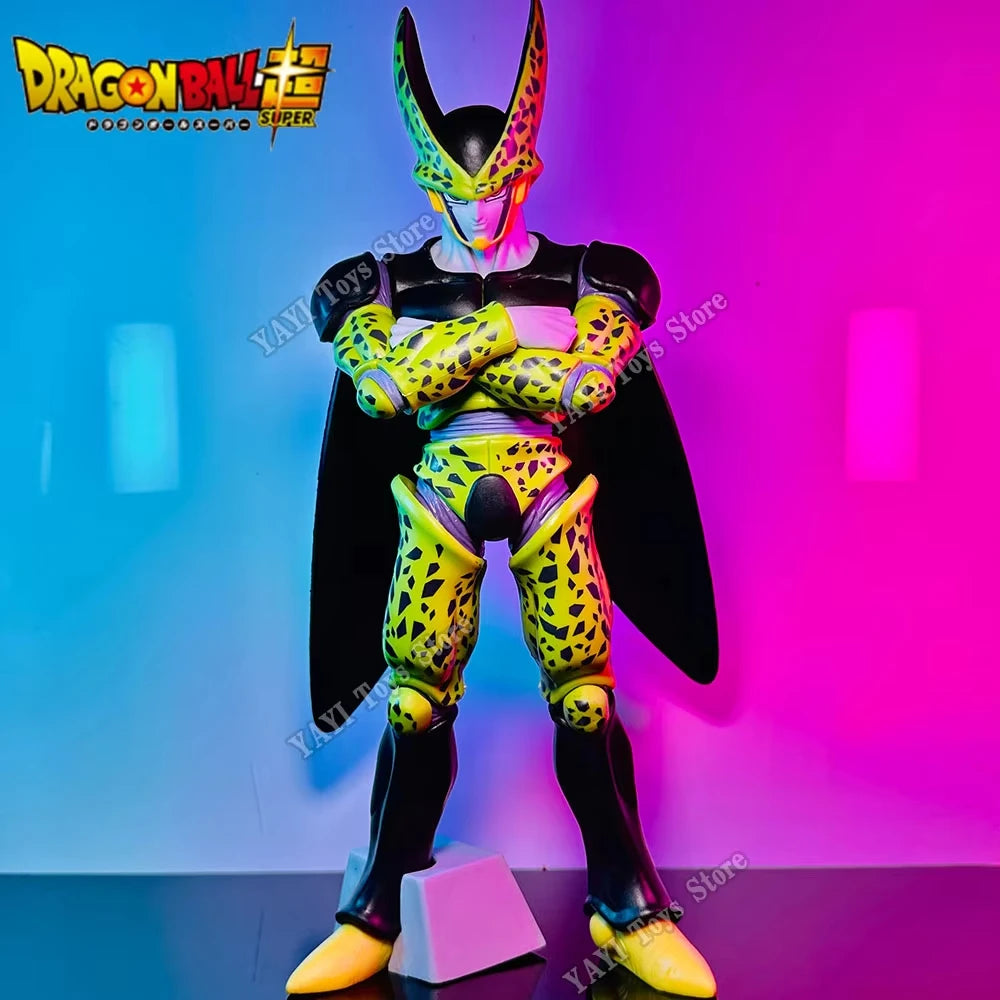 30cm Dragon Ball Z Cell Anime Figure Toy Ultimate Shape Dbz Super Saiyan Action Figures Pvc Collectible Model Toys For Kids Gift