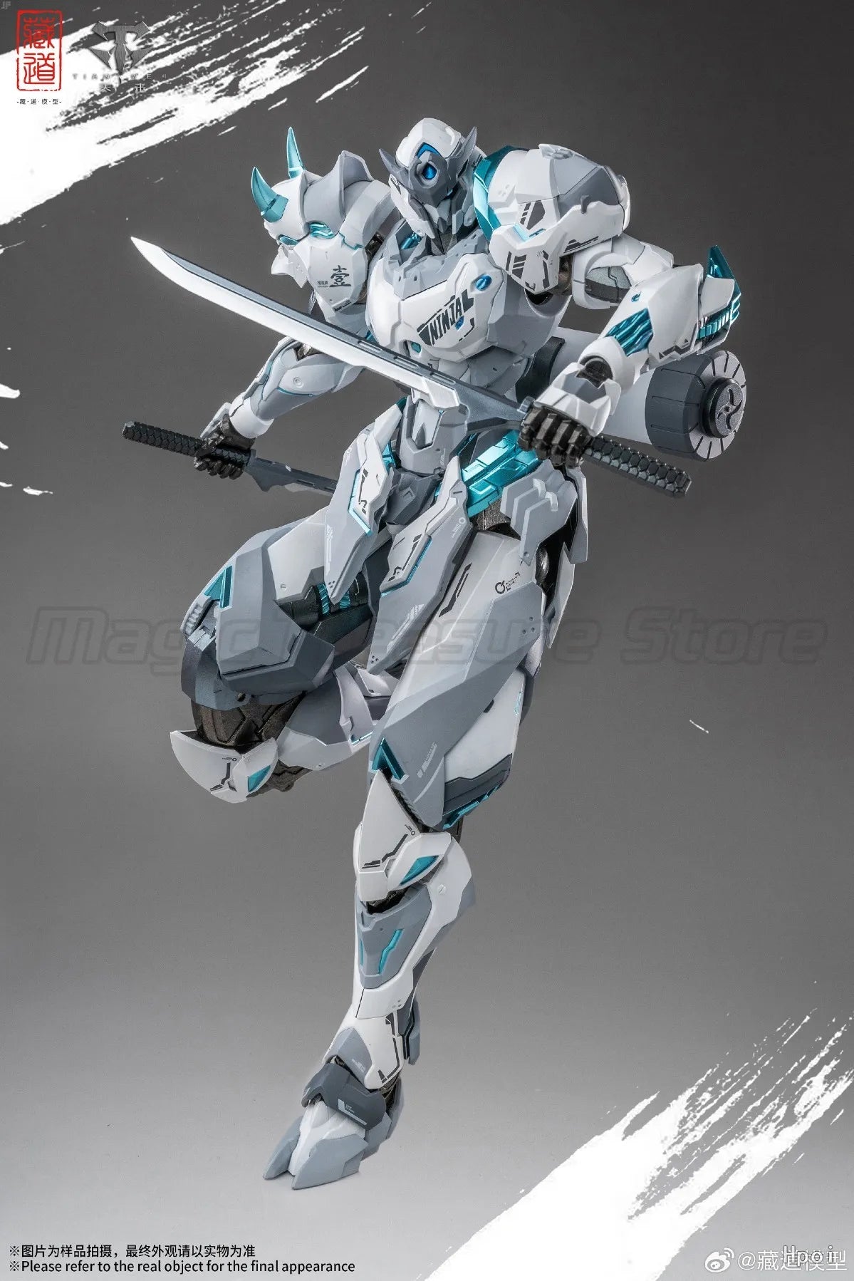 【MT】Original Zang Dao Model CD 07W Yingyuzhong Yangming White Ghost Action Figure Model Collection