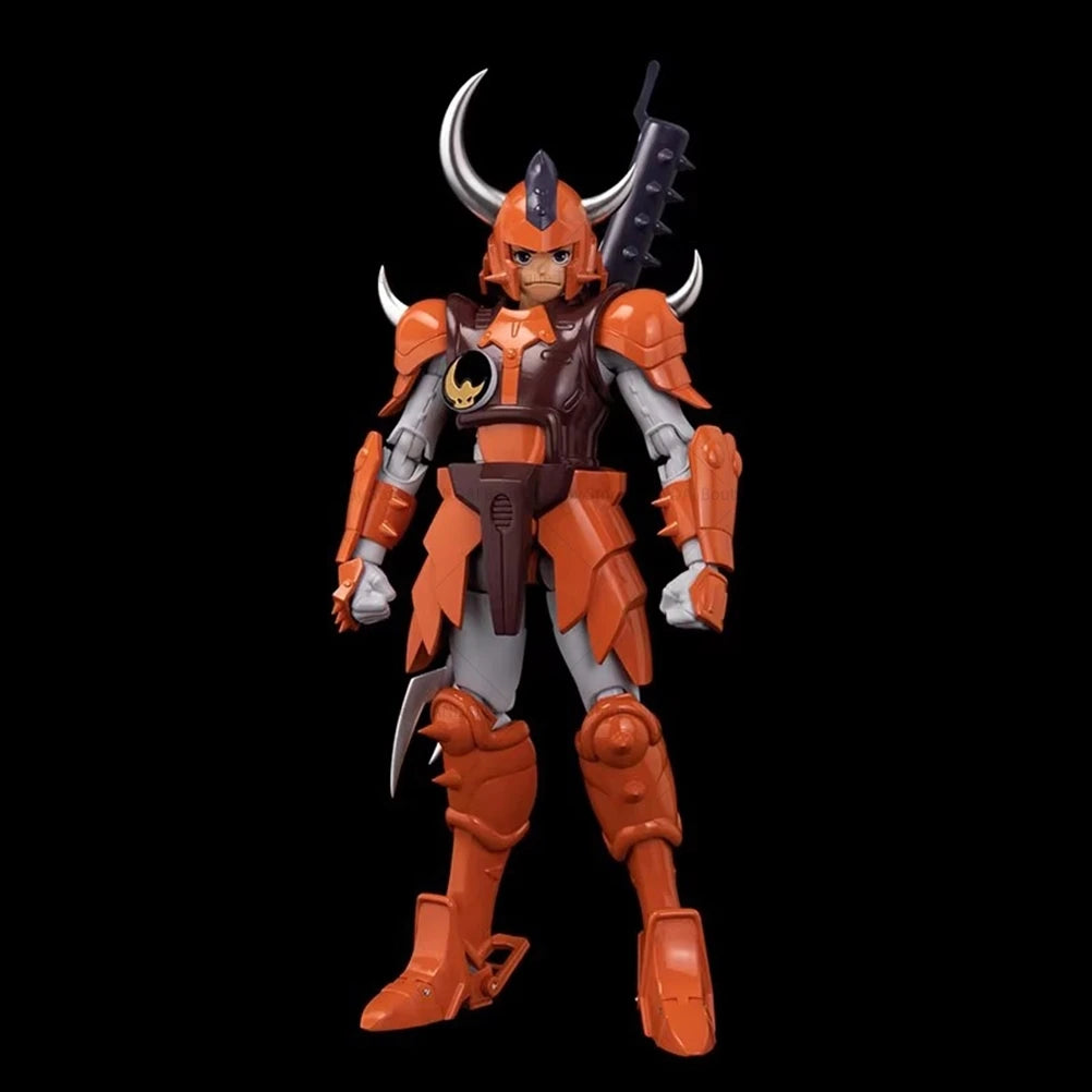 YOYO/KOO Modell Ronin Krieger Yoroiden Samurai Trooper Ryo Sanada Legierung Rüstung Tiger Vajra Schwarz/Weiß Action Figur Spielzeug modell