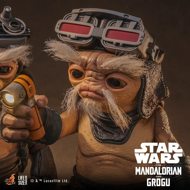 Shipped Within 24 Hours HotToys Mandalorian Anzel Robot Expert 1/1 Collectible Doll Movable Model Gift Collection
