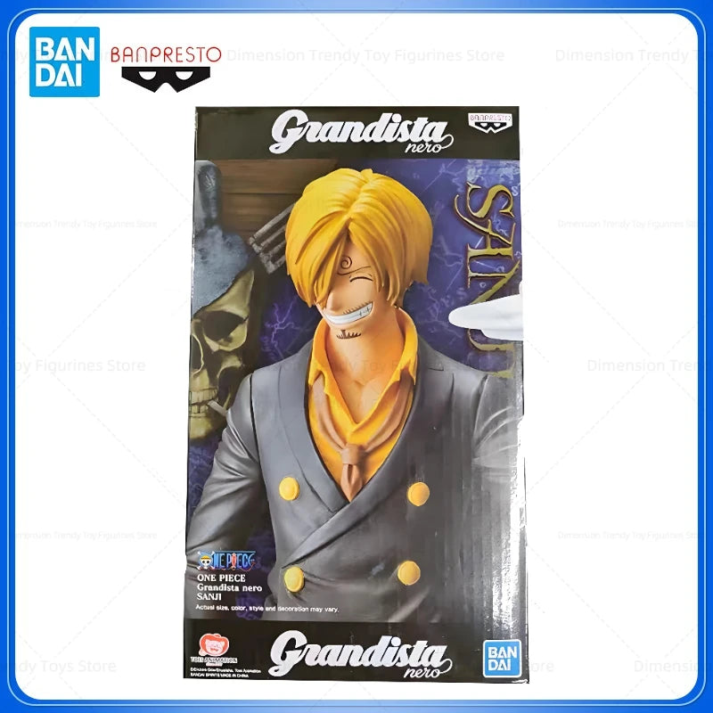 Bandai In Stock Banpresto GRANDISTA Nero Anime One Piece Sanji Action Figures Collection Model Toys Gift DT