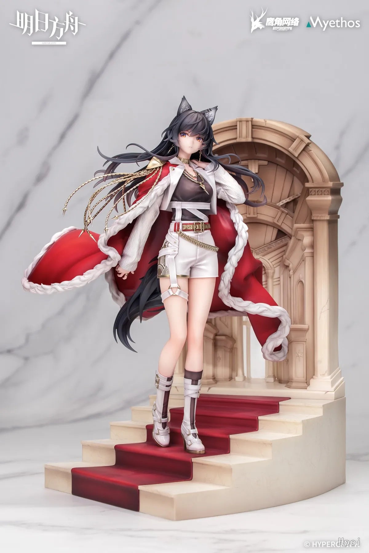 Myethos Arknights Mute Texas Yijun 1/7 Scale Anime Figure Gift