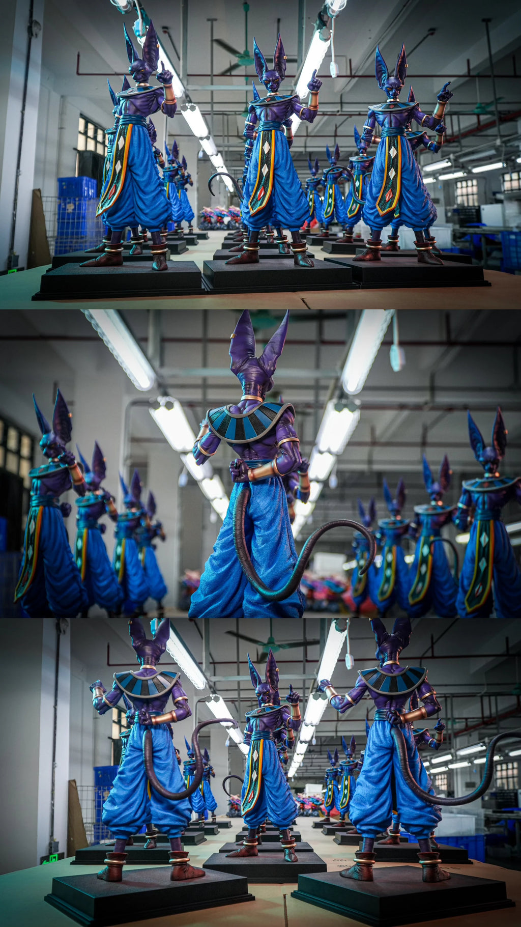 JT Studio Dragon Ball Super Large Destruction God Lord Bilus - 50 см статуя модел ръчно изработен орнамент