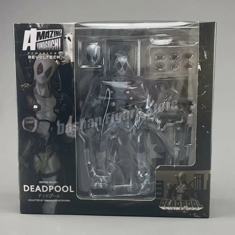 Amazing Yamaguchi Revoltech Agent Venom Action Figure Collection Superhero Eugene Thompson Venom Figurine Model Toys for Gifts