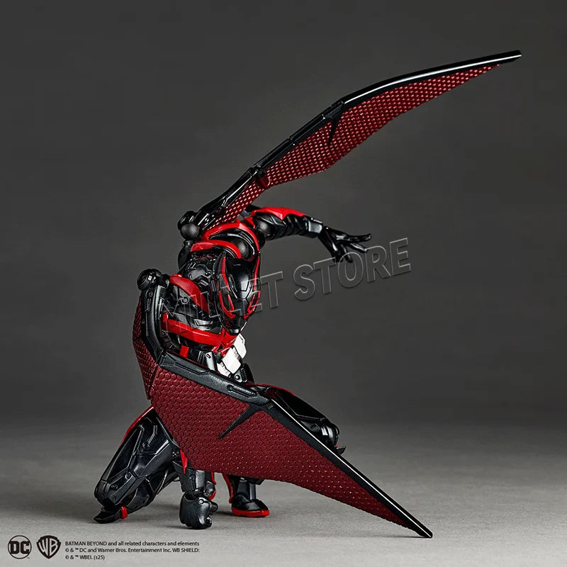 In Shock Original Box KAIYODO Amazing Yamaguchi Revoltech Batman Beyond Action Collectible Model  Assemble Toys Gift