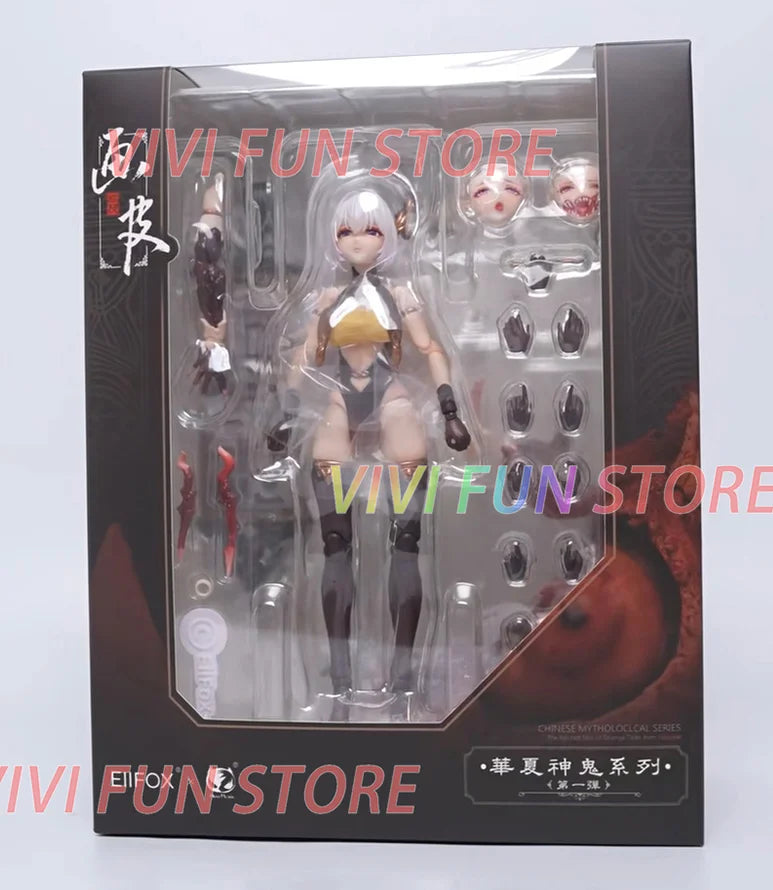 In Stock Originate Eiifox & BearPanda HuaPi Painted Skin Movability Model Toys 1/12 Beautiful Girl CHINESF MYTHOLOCLCAL SERIES
