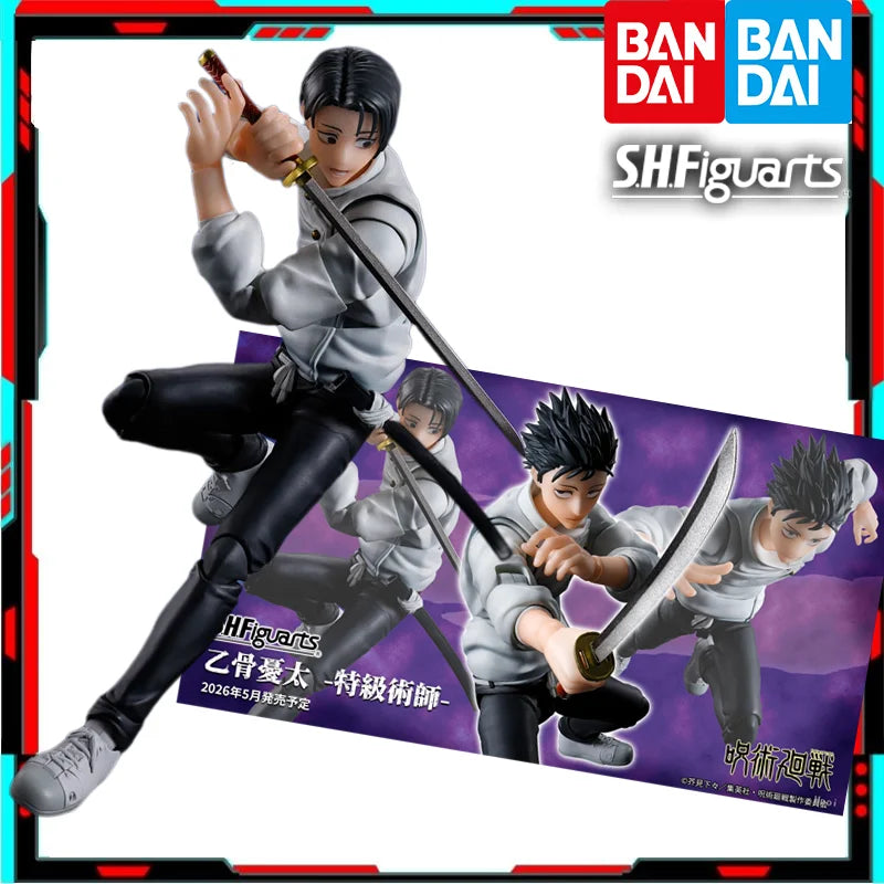 Original Bandai S.H.Figuarts Yuta Okkotsu Special Grade Jujutsu Sorcerer Jujutsu Kaisen  Action Figure Anime Model Toys Gift