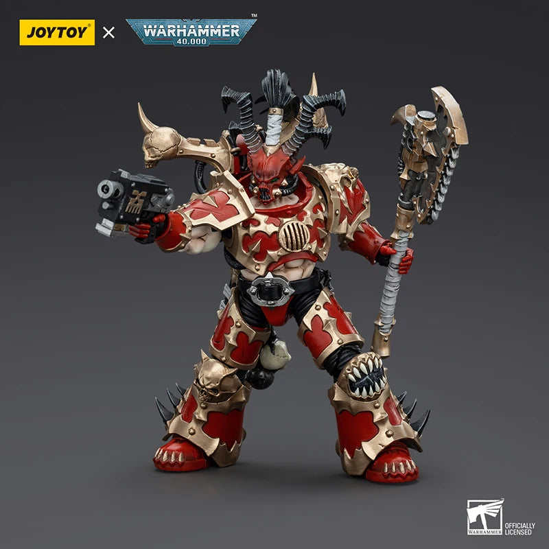 JOYTOY Dark Source Warhammer 40K Devourer Lord Vikatus 1:18 Mobile Soldier Model Play Handheld