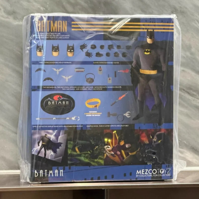 New Mezco One:12 Collective Batman Collectible Figure Action Figure The Animated Series Articulated Posable Collection boys Gift