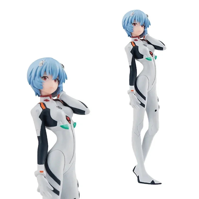 Anime EVA Asuka Langley Soryu Ayanami Rei Figure Toy Model Collection Gift Desktop Decoration PVC Material Doll Ornaments