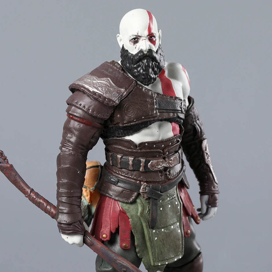 God Of War Ragnarok Kratos PVC Figure Model Toy Game Statue Collect Decor